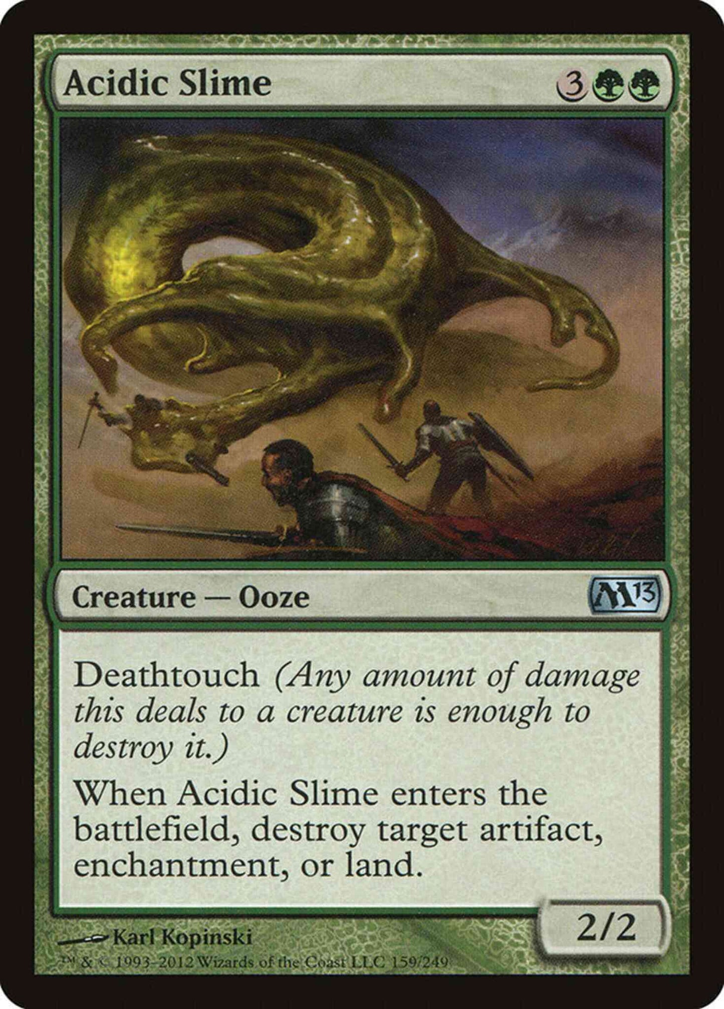 Acidic Slime [159] [Magic 2013] [Non-Foil]