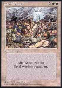 Wrath of God - German [46] [Foreign Black Border: German] [Non-Foil]