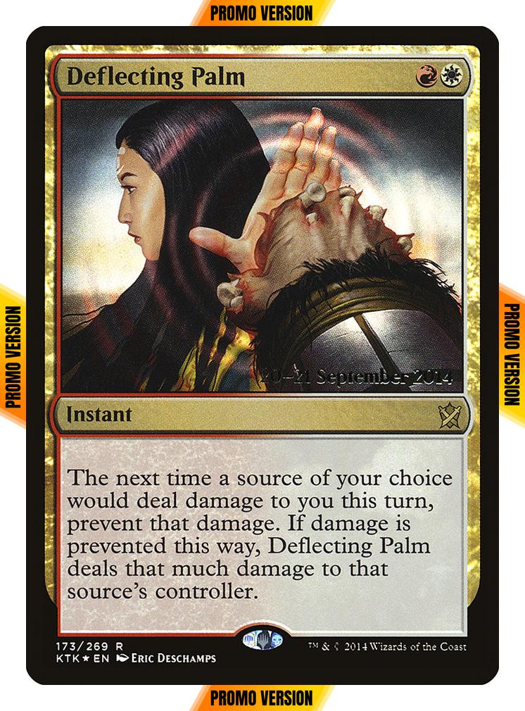 Deflecting Palm [173s] [Khans of Tarkir Promos] [Foil]