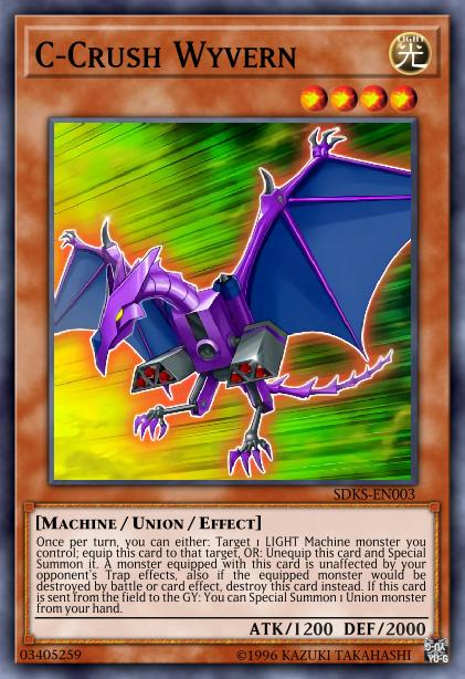 C-Crush Wyvern - SDKS-EN003 - Super Rare - Unlimited