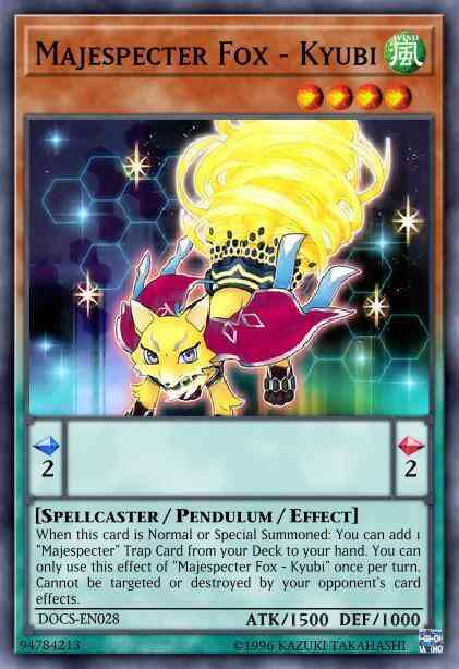 Majespecter Fox - Kyubi - MP16-EN128 - Common - 1st Edition