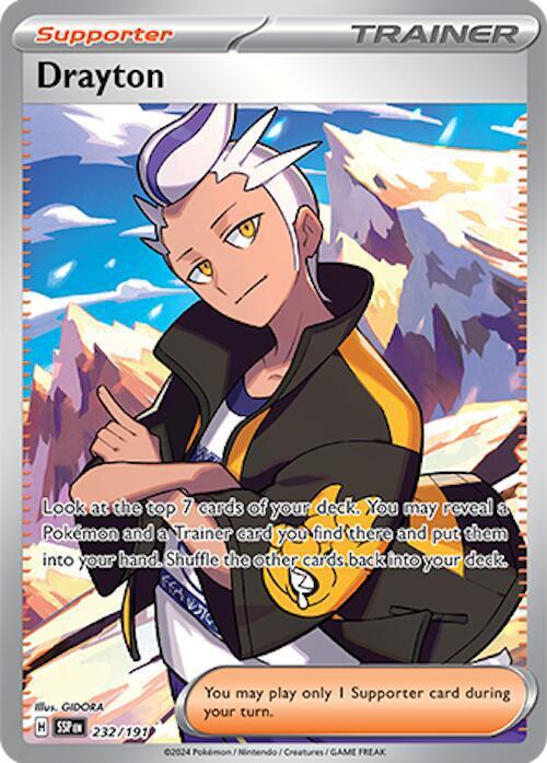 Drayton - 232/191 - Ultra Rare [sv08-232] [Ultra]