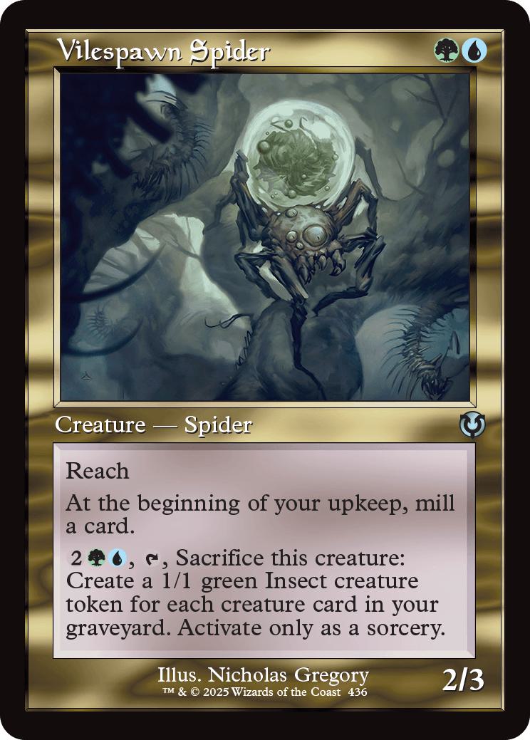 Vilespawn Spider [436] [Retro Frame] [Innistrad Remastered] [Non-Foil]