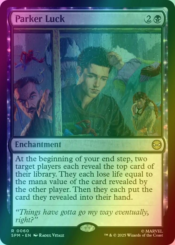Parker Luck [60] [Marvel's Spider-Man] [Foil]