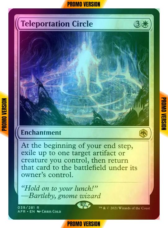 Teleportation Circle [Promo Pack] [39p] [Adventures in the Forgotten Realms Promos] [Foil]