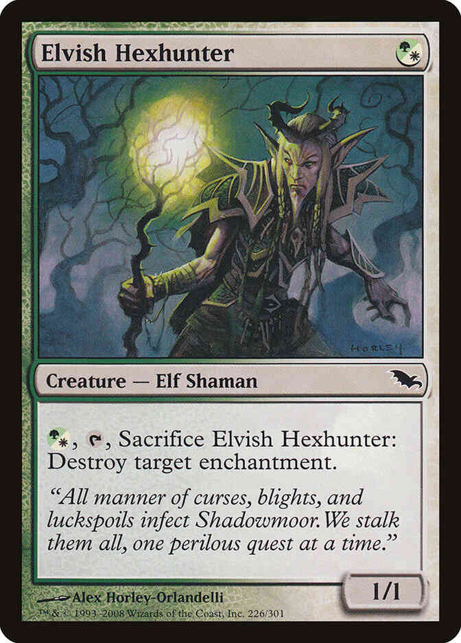 Elvish Hexhunter [226] [Shadowmoor] [Non-Foil]