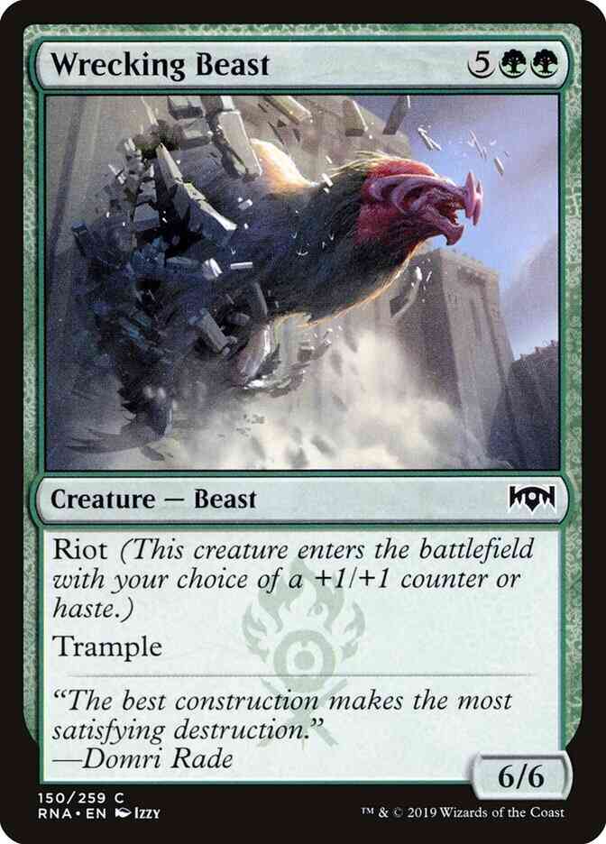 Wrecking Beast [150] [Ravnica Allegiance] [Non-Foil]