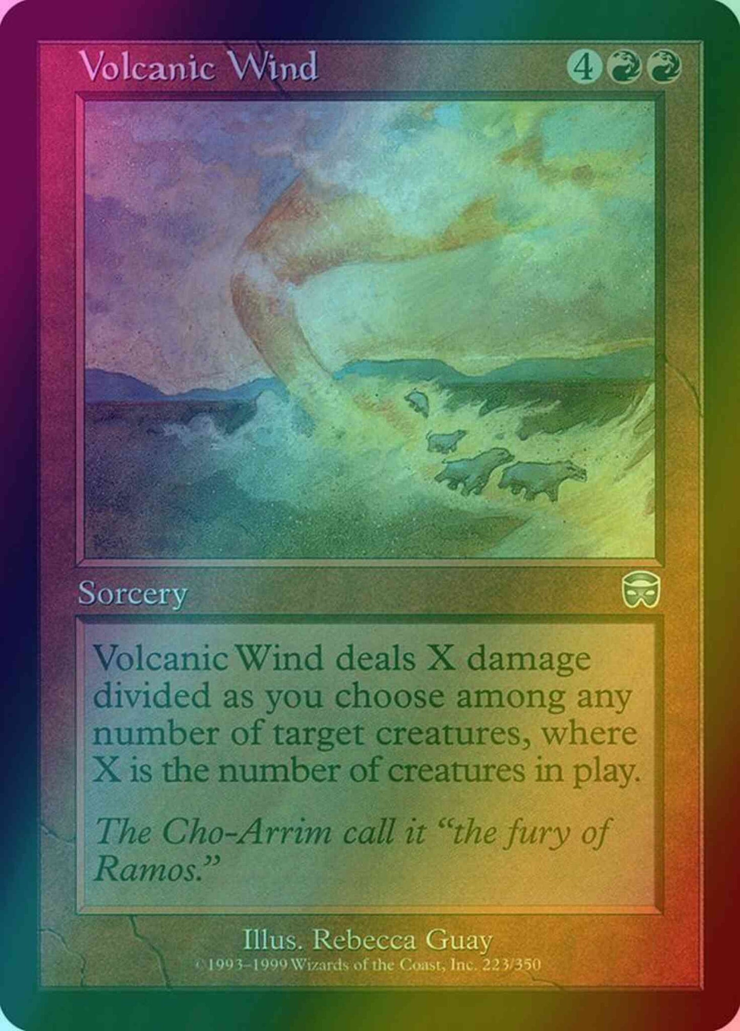 Volcanic Wind [223] [Mercadian Masques] [Foil]