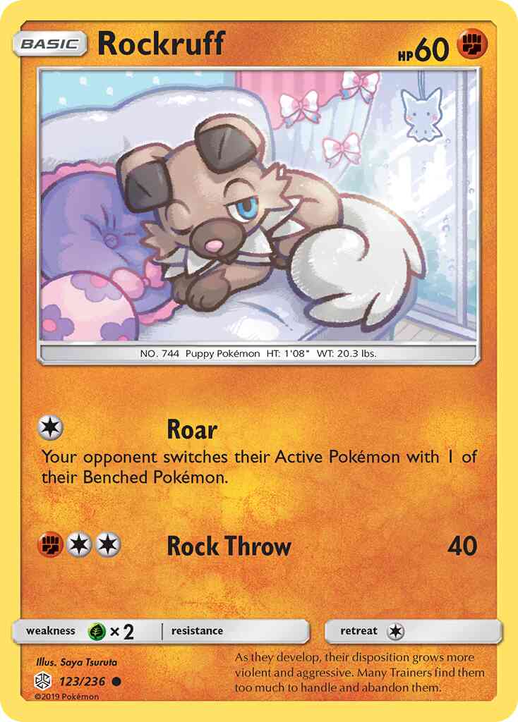 Rockruff - 123/236 - Common [sm12-123] [Non-Holo]