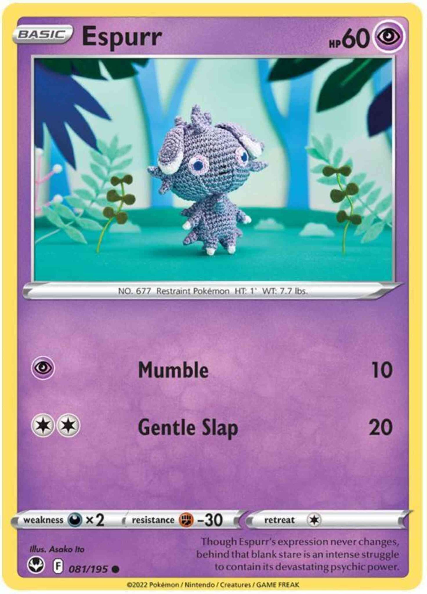 Espurr - 081/195 - Common [swsh12-081] [Non-Holo]