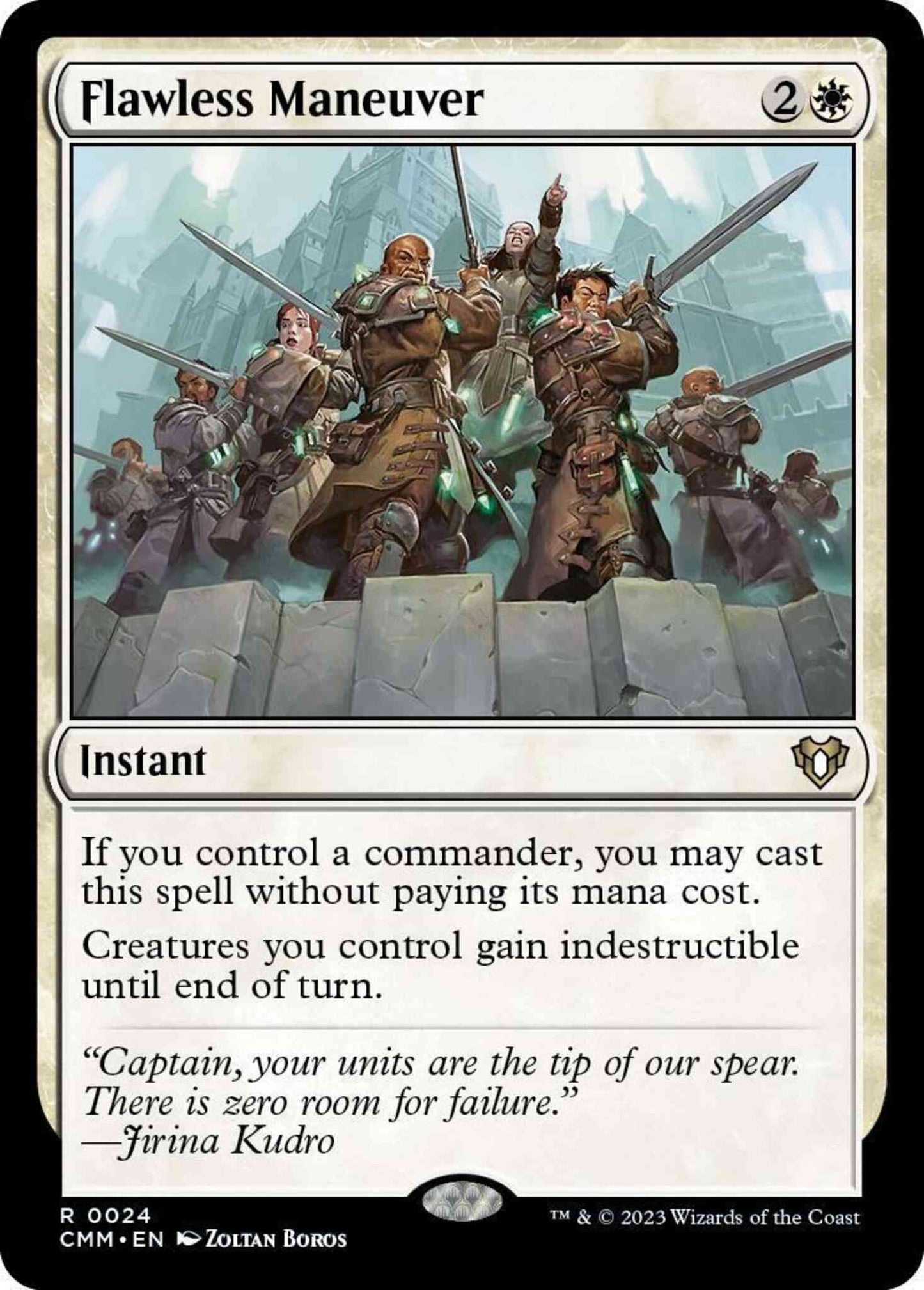 Flawless Maneuver [24] [Commander Masters] [Non-Foil]