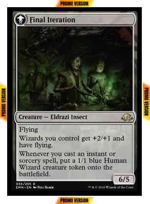 Docent of Perfection // Final Iteration [56s] [Eldritch Moon Promos] [Foil]
