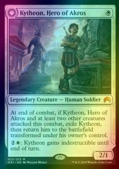 Kytheon, Hero of Akros // Gideon, Battle-Forged [23] [Magic Origins] [Foil]