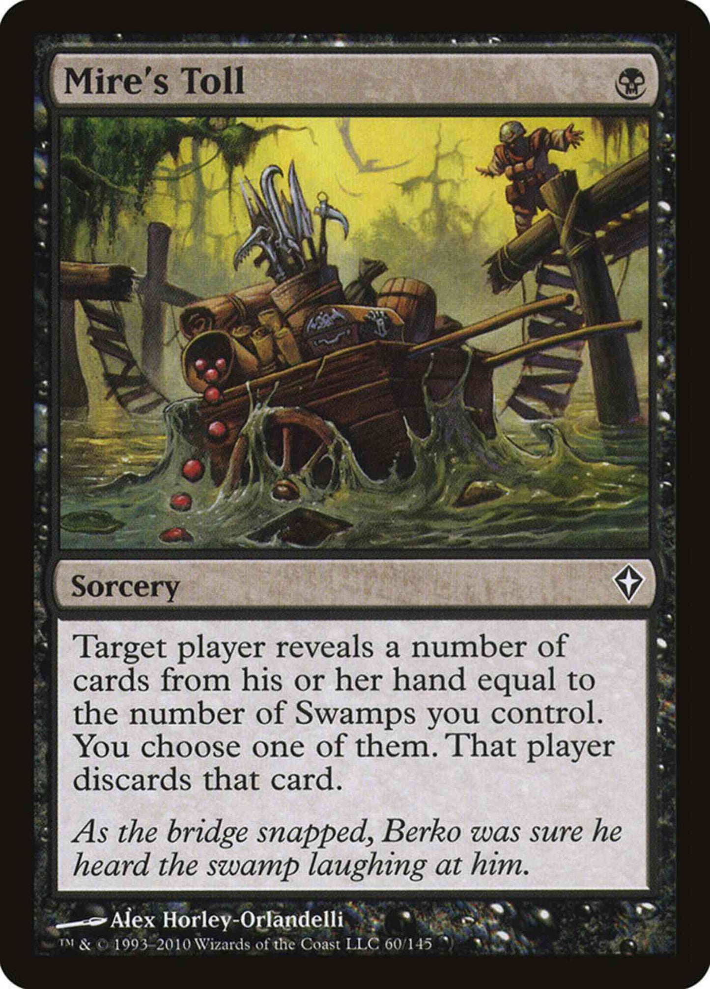 Mire's Toll [60] [Worldwake] [Non-Foil]