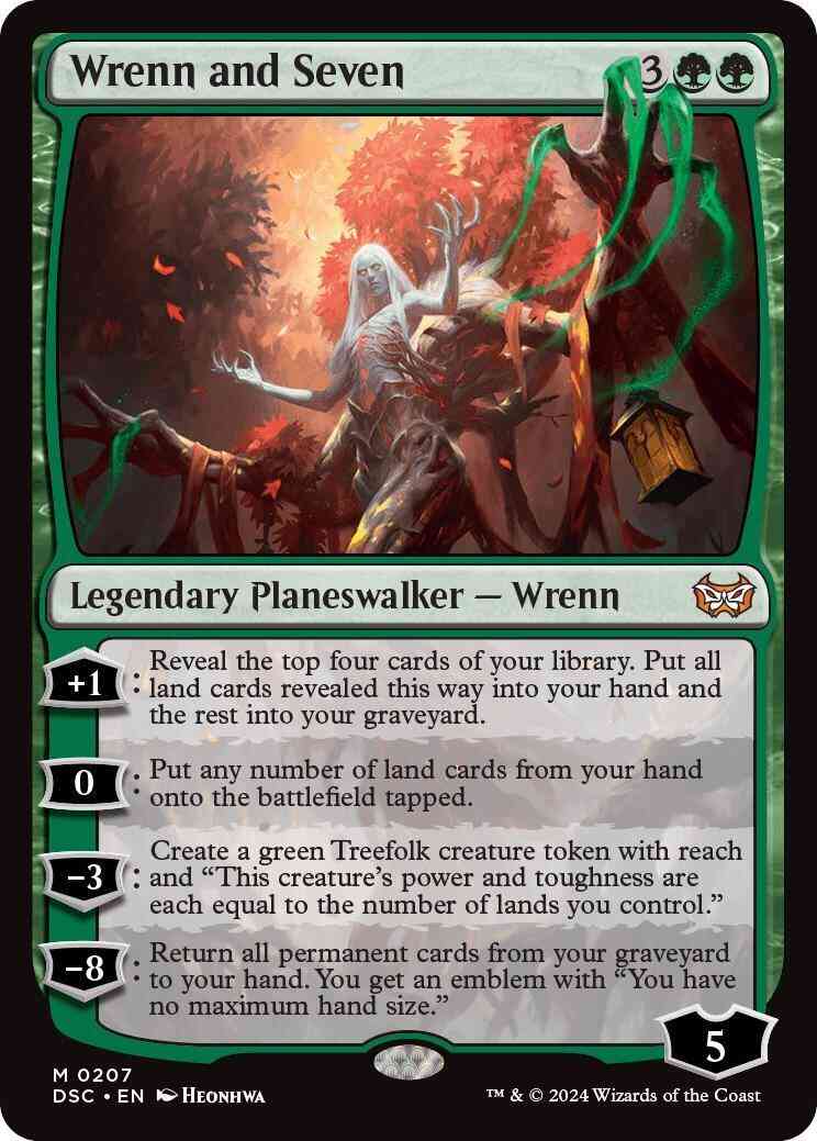 Wrenn and Seven [207] [Duskmourn: House of Horror: Commander] [Non-Foil]