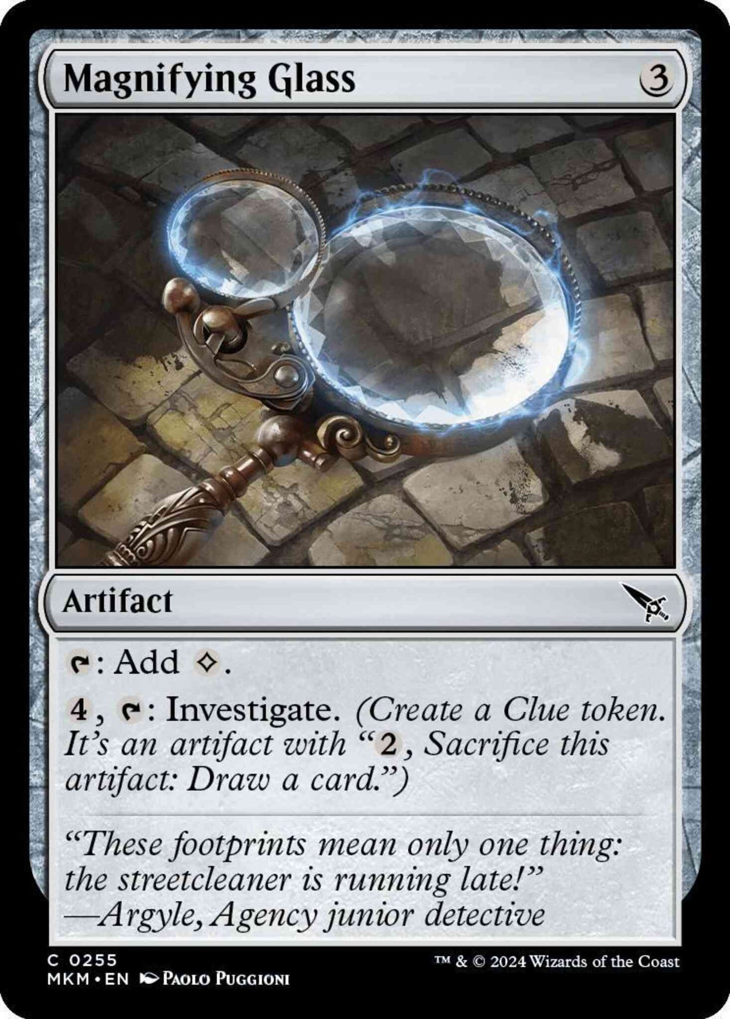 Magnifying Glass [255] [Murders at Karlov Manor] [Non-Foil]