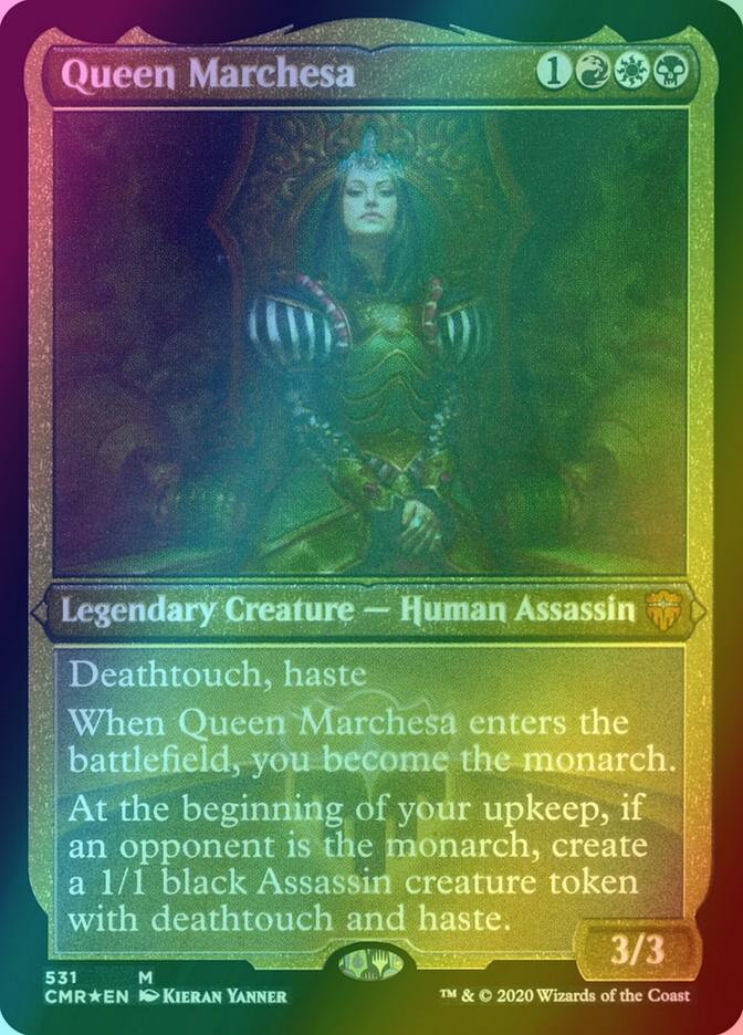 Queen Marchesa [531] [Commander Legends] [Etched Foil]