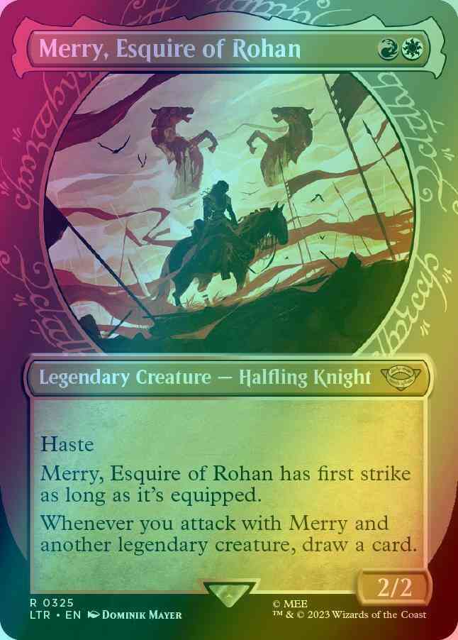 Merry, Esquire of Rohan [325] [Ring Showcase] [The Lord of the Rings: Tales of Middle-earth] [Foil]
