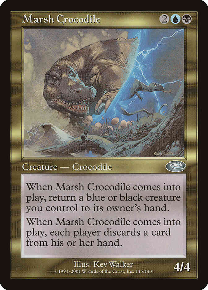 Marsh Crocodile [115] [Planeshift] [Non-Foil]