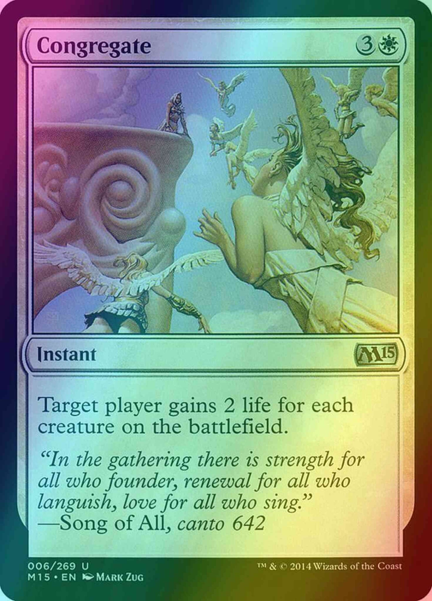 Congregate [6] [Magic 2015] [Foil]