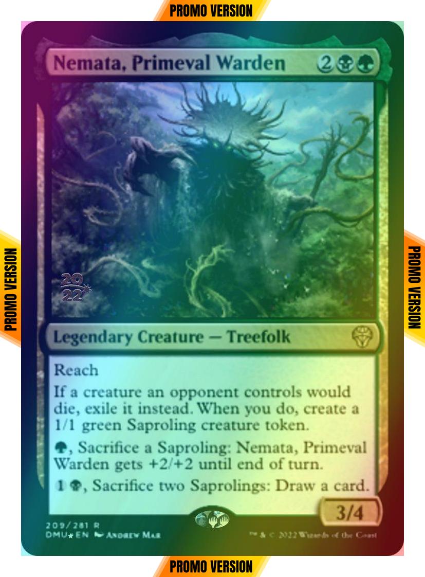 Nemata, Primeval Warden [209s] [Prerelease] [Dominaria United: Promos] [Foil]