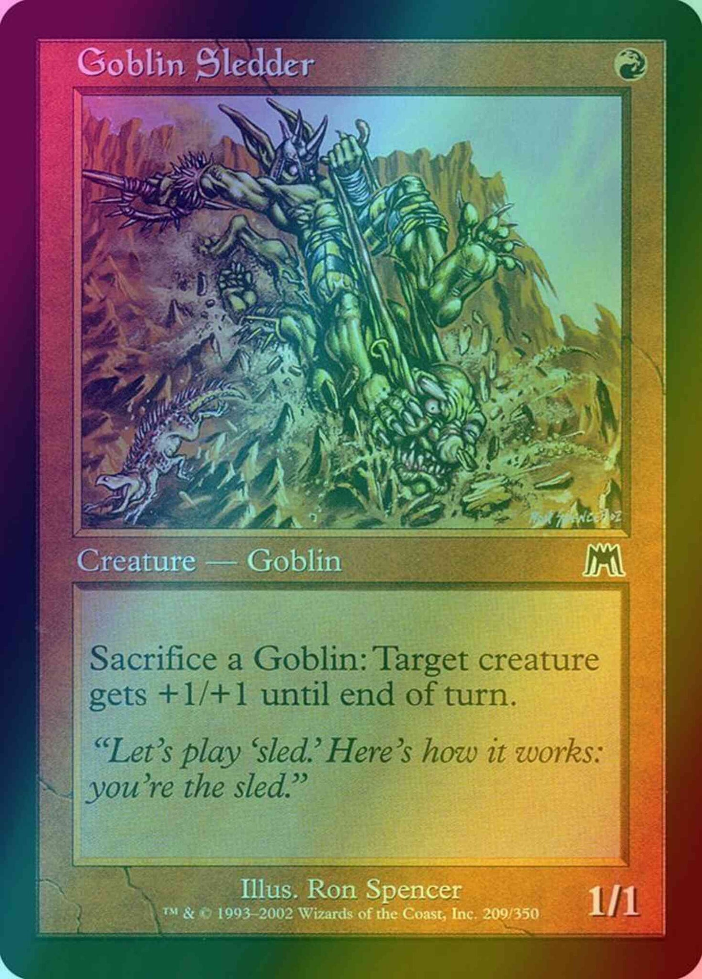 Goblin Sledder [209] [Onslaught] [Foil]