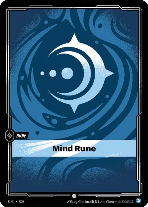 Mind Rune - R03 [Unleashed] [Non-Foil]