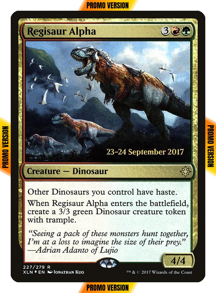 Regisaur Alpha [227s] [Ixalan Promos] [Foil]