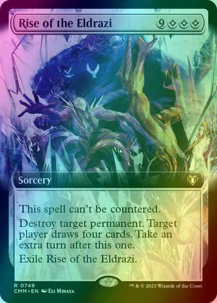 Rise of the Eldrazi [749] [Extended Art] [Commander Masters] [Foil]