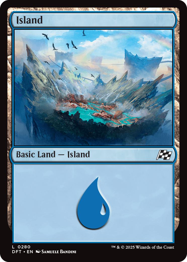 Island [280] [Aetherdrift] [Non-Foil]