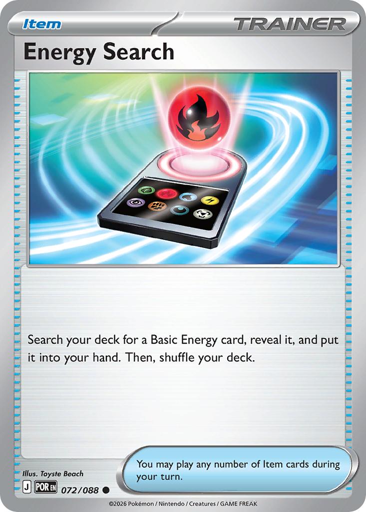 Energy Search - 072/088 - Common [me03-072] [Non-Holo]