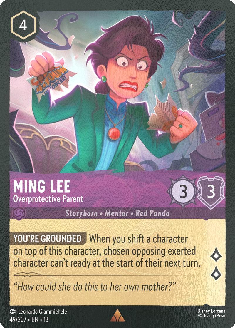 Ming Lee - Overprotective Parent - 49/204 [Attack of the Vine!] [Cold Foil]