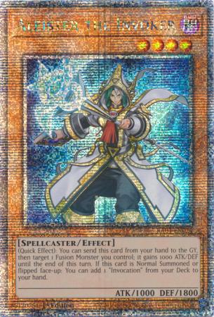 Aleister the Invoker - Alternate Art - RA04-EN024 - Quarter Century Secret Rare - 1st Edition