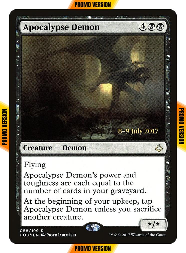 Apocalypse Demon [58s] [Hour of Devastation Promos] [Foil]