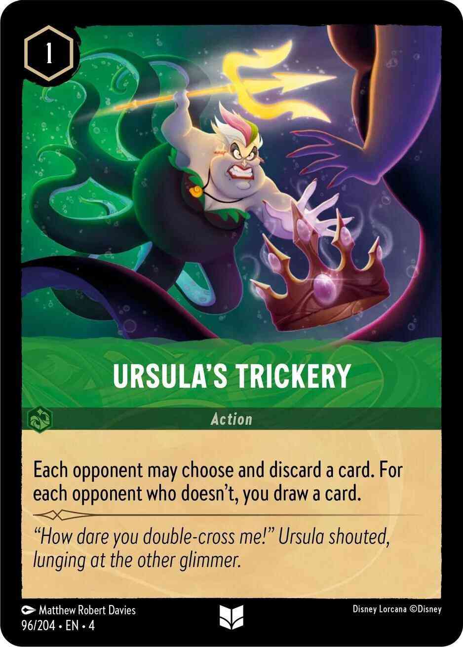 Ursula's Trickery - 96/204 [Ursula's Return] [Cold Foil]