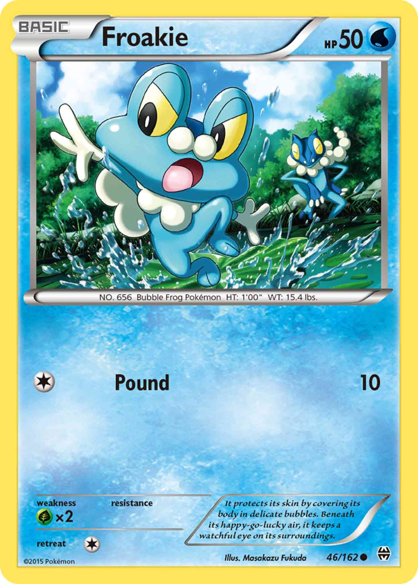 Froakie - 46/162 - Common [xy8-46] [Non-Holo]