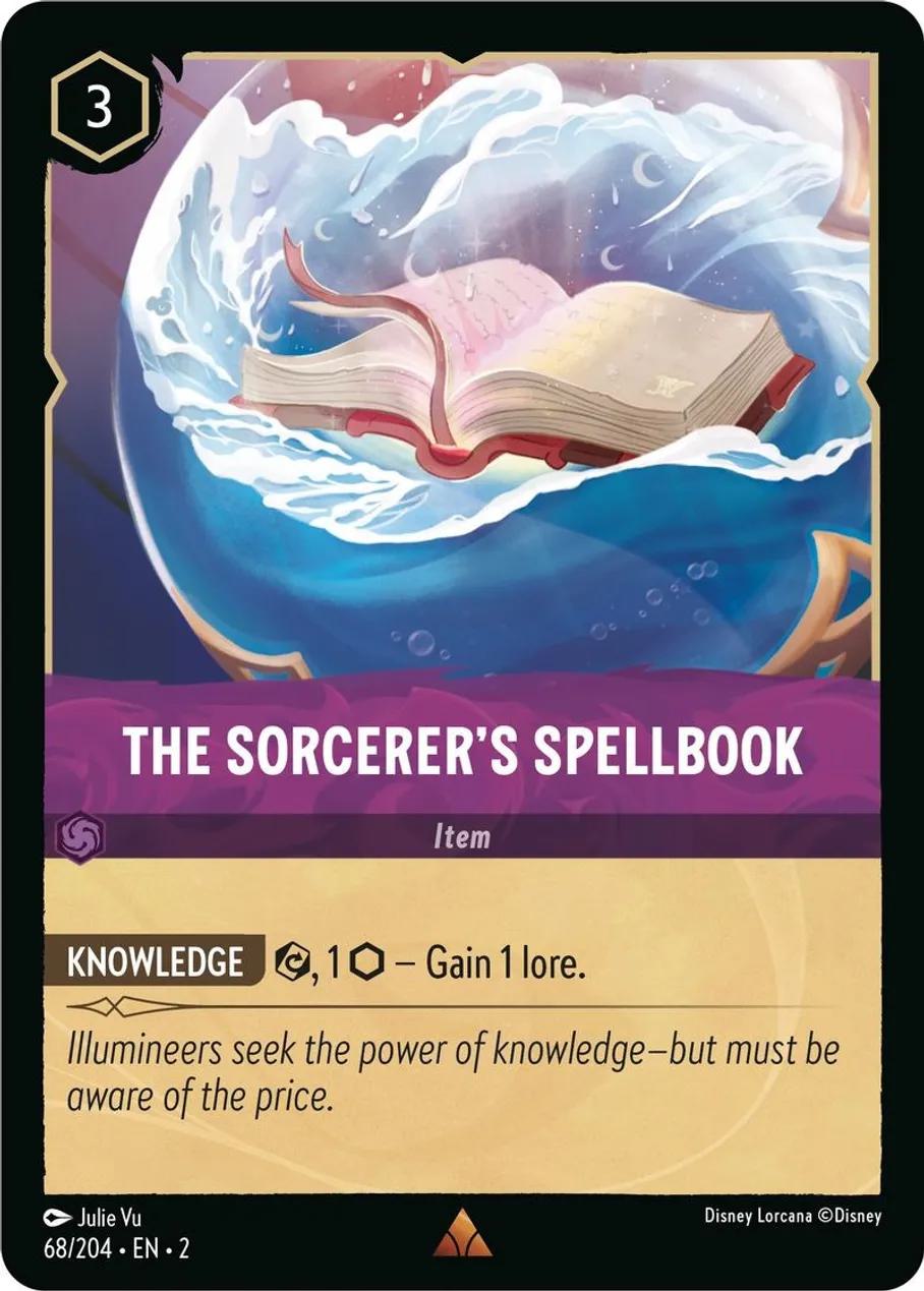 The Sorcerer's Spellbook - 68/204 [Rise Of The Floodborn] [Non-Foil]