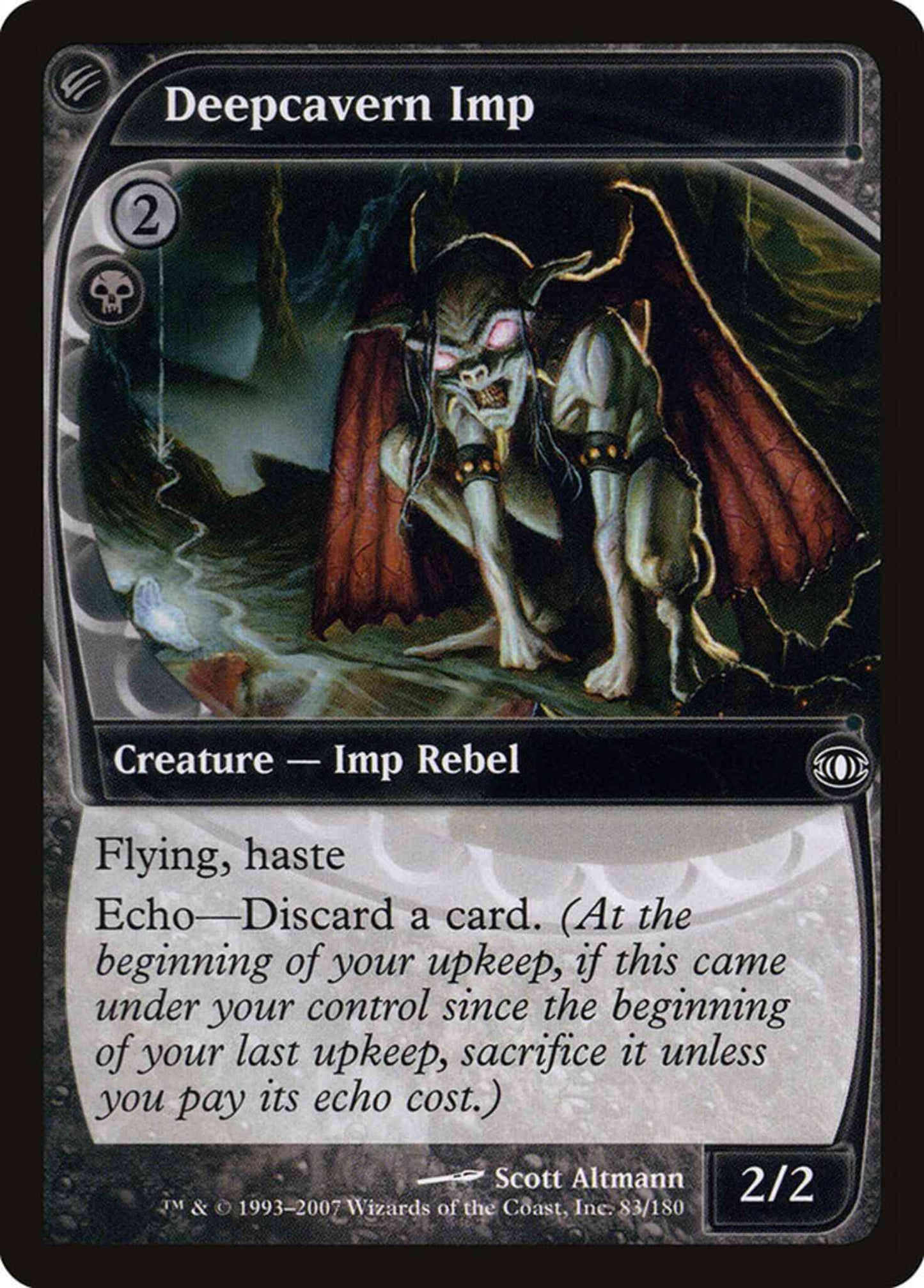 Deepcavern Imp [83] [Future Sight] [Non-Foil]