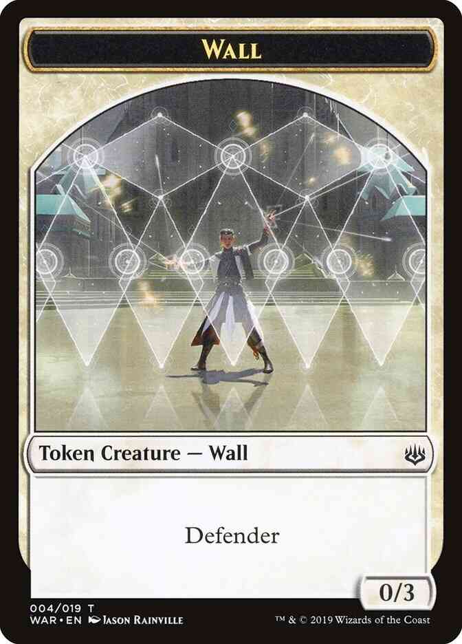 Wall Token [04] [War of the Spark Tokens] [Non-Foil]