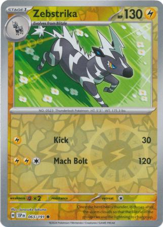 Zebstrika - 063/191 - Common [sv08-063] [Reverse Holo]