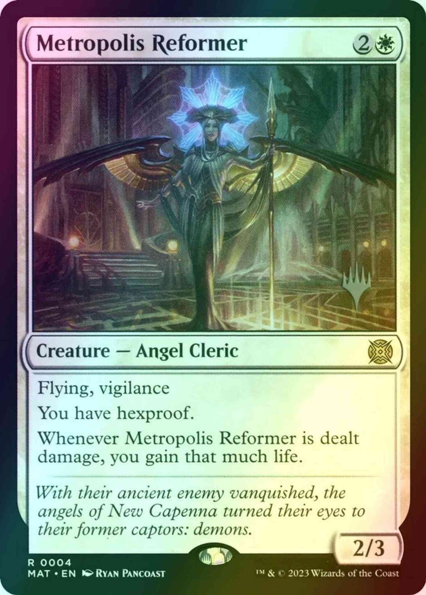 Metropolis Reformer [4p] [Promo Pack] [March of the Machine: The Aftermath: Promos] [Foil]