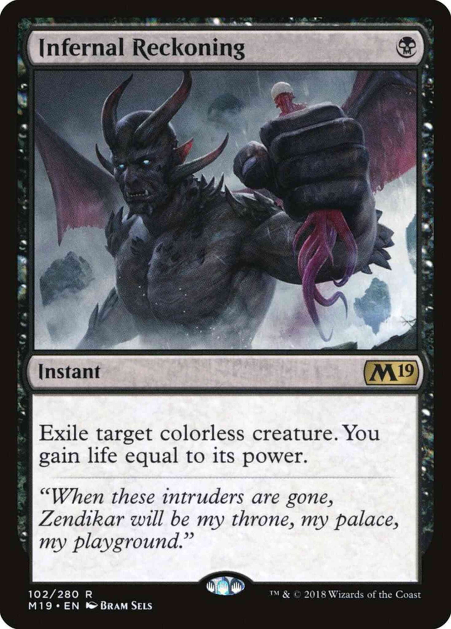 Infernal Reckoning [102] [Core Set 2019] [Non-Foil]