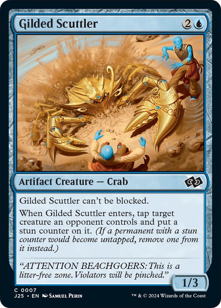 Gilded Scuttler [7] [Foundations: Jumpstart] [Non-Foil]