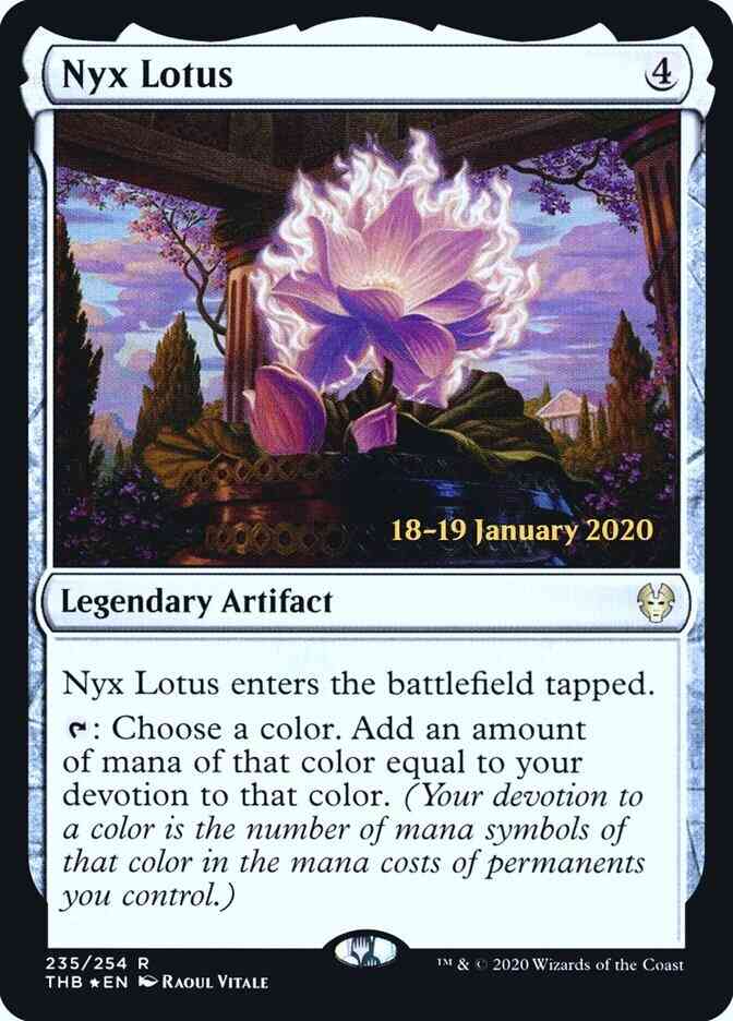 Nyx Lotus [235s] [Theros Beyond Death Promos] [Foil]