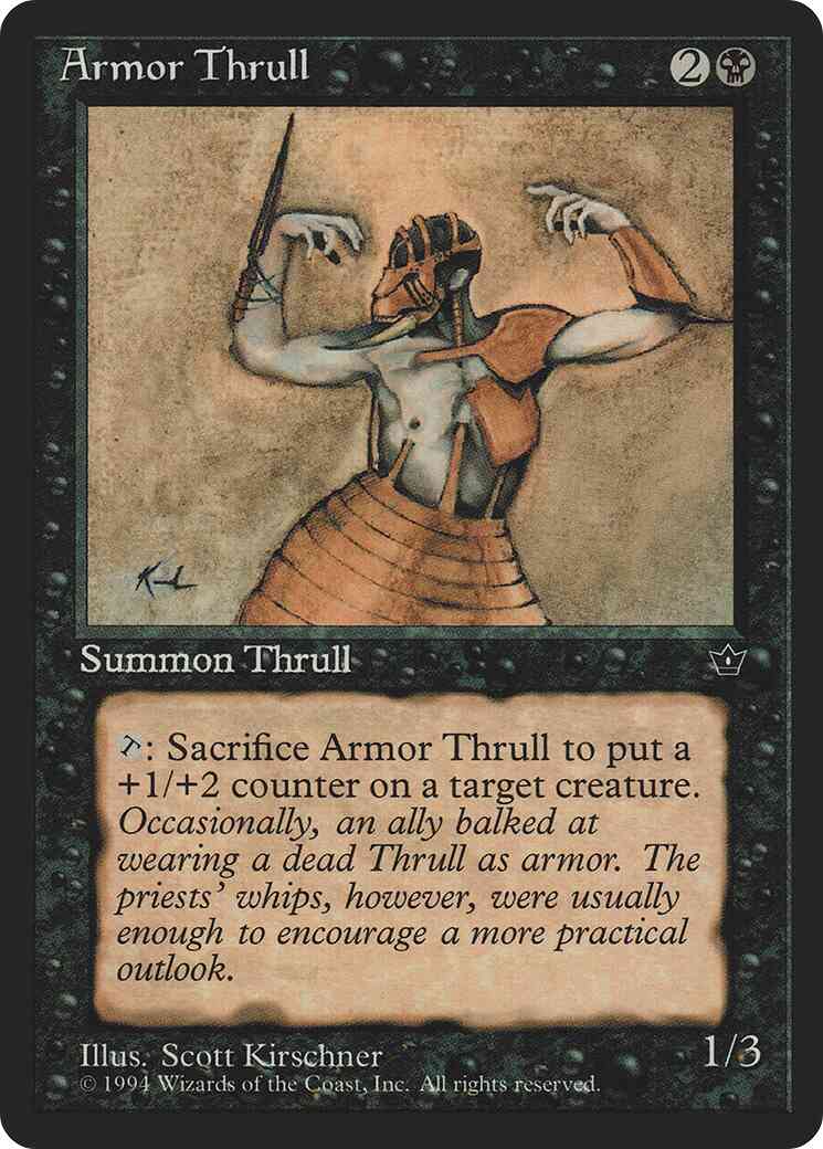 Armor Thrull [Scott Kirschner] [33d] [Fallen Empires] [Non-Foil]