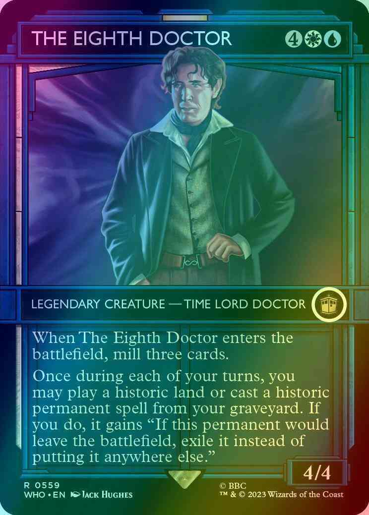 The Eighth Doctor [559] [TARDIS Showcase] [Universes Beyond: Doctor Who] [Foil]