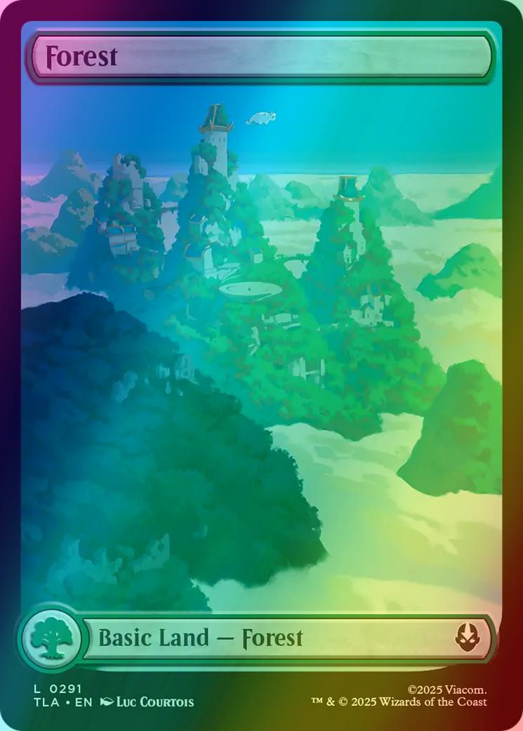 Forest [291] [Full Art] [Appa] [Avatar: The Last Airbender] [Foil]