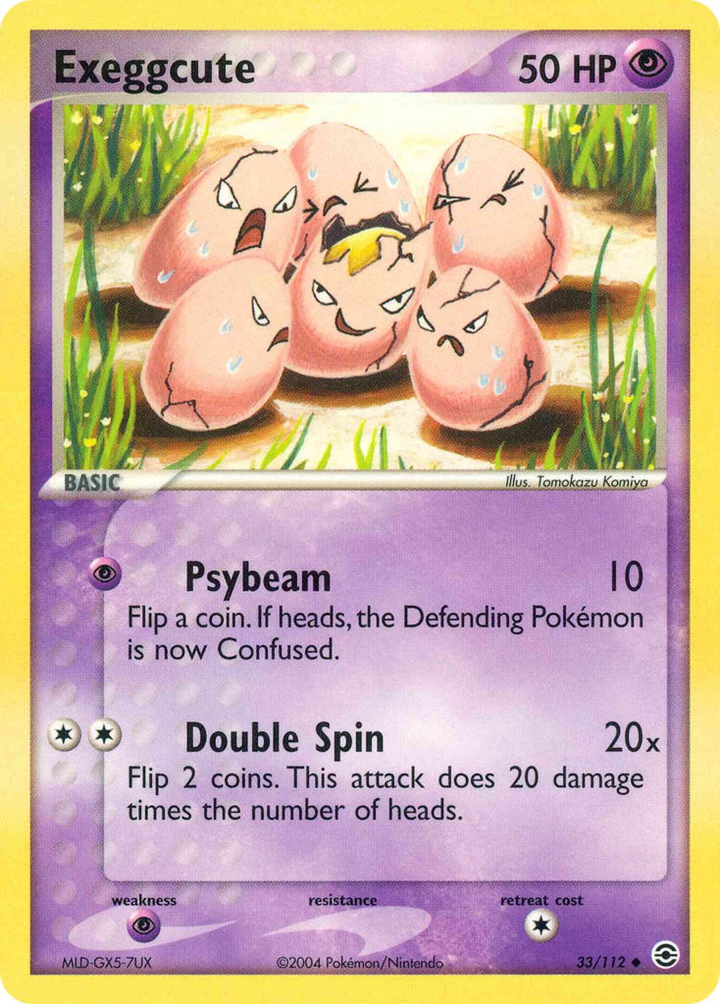 Exeggcute - 33/112 - Uncommon [ex6-33] [Reverse Holo]