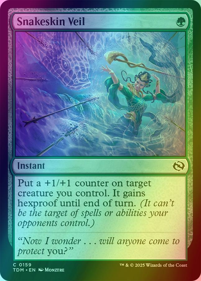 Snakeskin Veil [159] [Tarkir: Dragonstorm] [Foil]