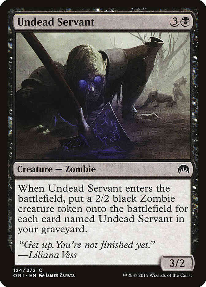 Undead Servant [124] [Magic Origins] [Non-Foil]